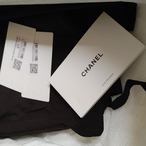 CHANEL Thongs Black Interlocking C Size 40 - Picture 13 of 15